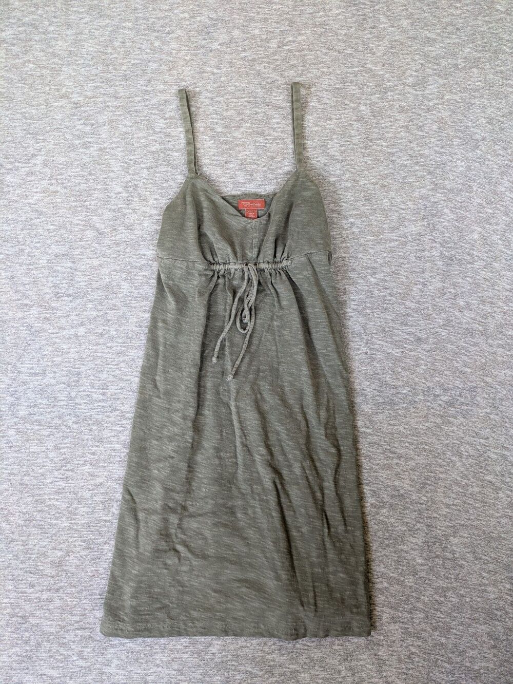 Tommy Bahama Relax Women Slip Dress XXS Cotton Lounge Green Preppy Momcore